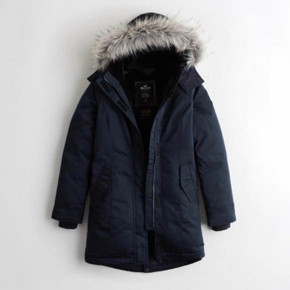 NWT Hollister Winter Coat XS - Picture 3 of 3